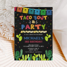 Taco Bout a Party Invitation | Fiesta Birthday