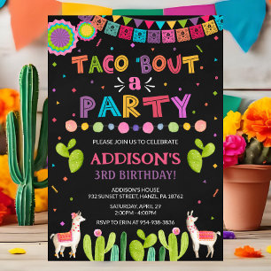 Taco Bout a Party Invitation   Fiesta Invite