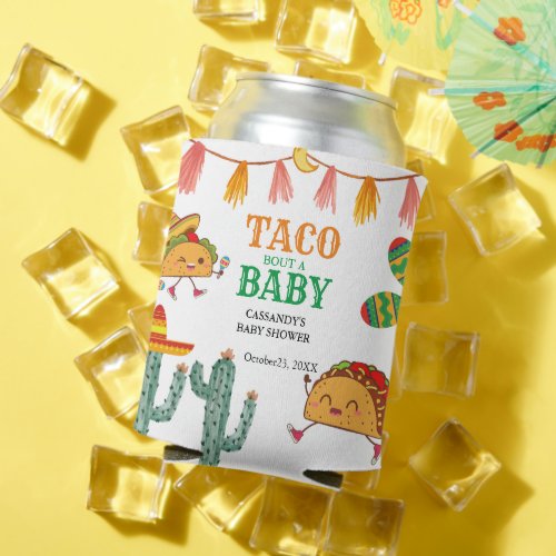 Taco bout Baby Mexican Baby Shower favors Can Cooler