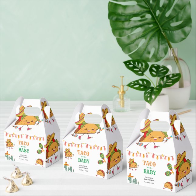 Taco bout Baby Mexican Baby Shower favors Favor Boxes (Multiple)