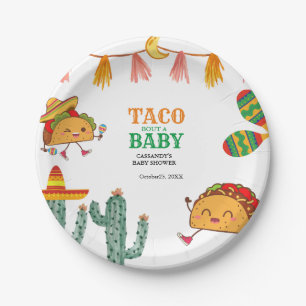 Taco bout Baby Mexican Baby Shower favors Paper Plates