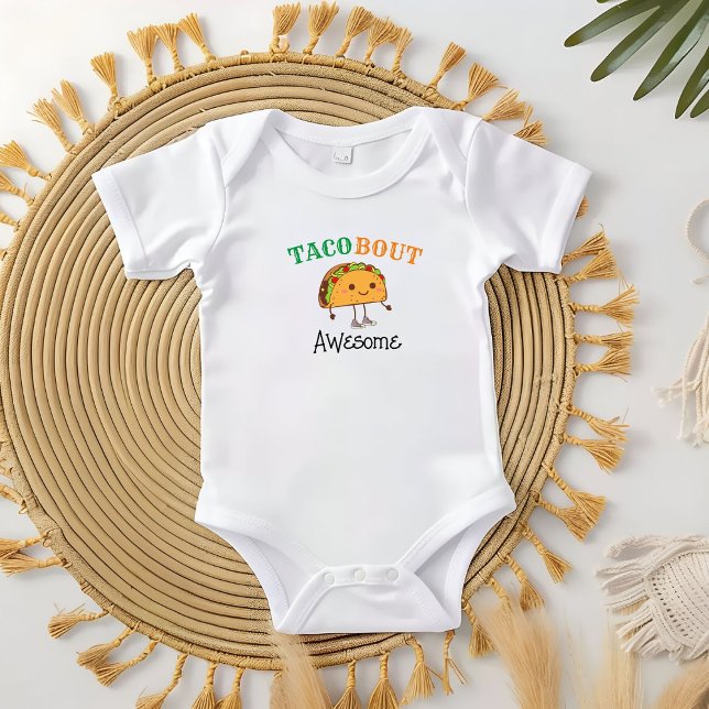 Taco bout Baby Mexican Baby Shower gift Bodysuit (Creator Uploaded)