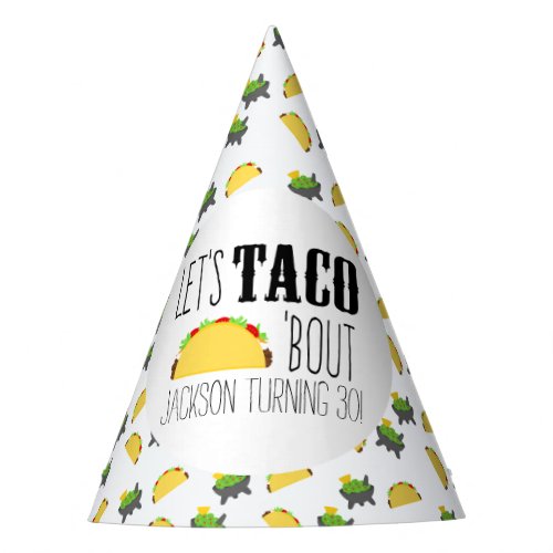 Taco Bout Birthday Party Hat