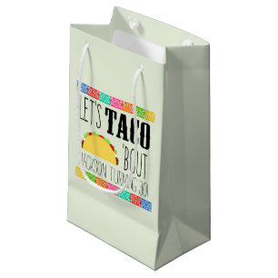 Taco 'Bout Birthday Party Small Gift Bag