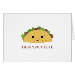 Taco Bout Cute Kawaii Taco Cards