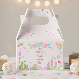 Taco bout fun fiesta mexican first birthday favor boxes