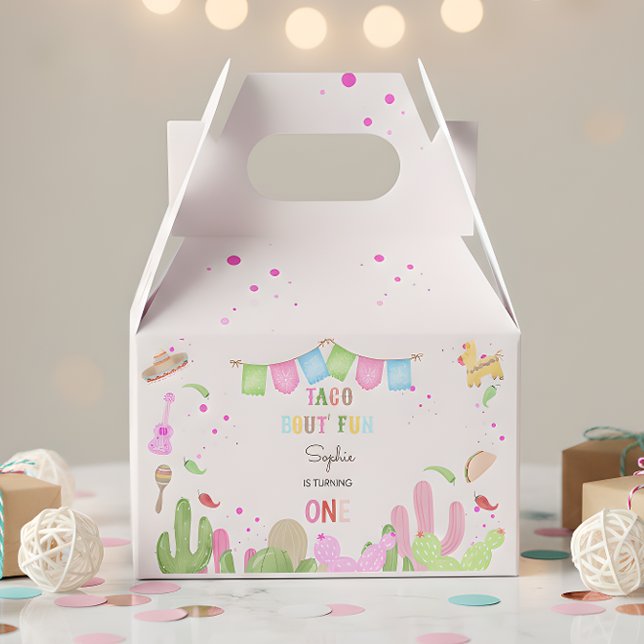Taco bout fun fiesta mexican first birthday favor boxes (Creator Uploaded)