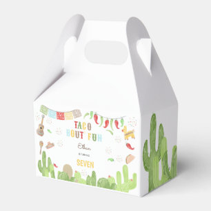 Taco bout' fun fiesta mexican kids birthday favor boxes