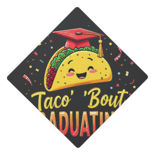 Taco 'Bout Graduating Graduation Cinco De Mayo  Cap Topper