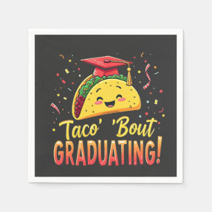 Taco 'Bout Graduating Graduation Cinco De Mayo Napkins