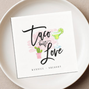Taco Bout Love Bridal Shower Fiesta  Napkins
