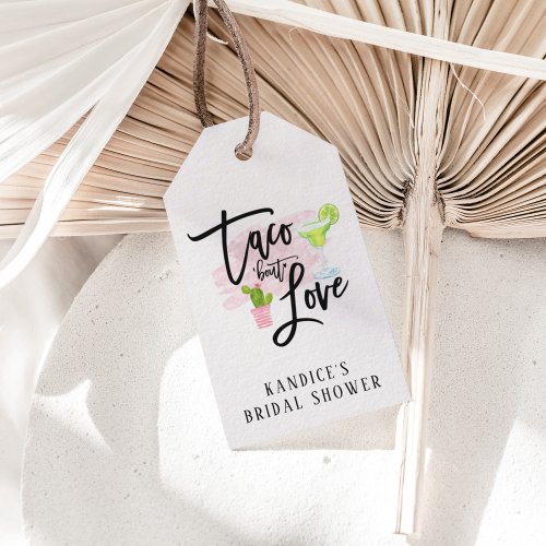 Taco Bout Love Bridal Shower Gift Tags