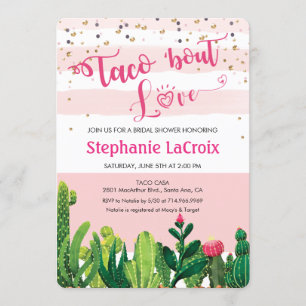 Taco bout Love Bridal Shower Invitation
