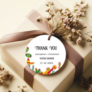 Taco bout love couple shower thank you favor tags