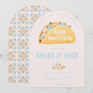 Taco 'Bout Love Couple's Shower Invitation