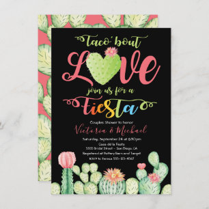 Taco bout Love Couples Shower Invitations