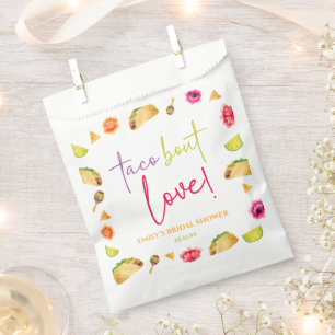 Taco Bout Love! Fiesta Bridal Shower Favor Bag