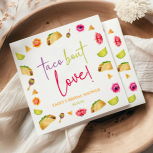 Taco Bout Love! Fiesta Bridal Shower Napkins