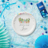Taco Bout Love Fiesta Bridal Shower Paper Plates (Party)