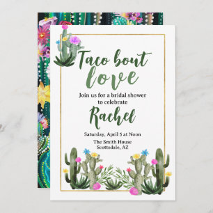 Taco Bout Love I Bridal Shower Invitation