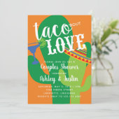 Taco Bout Love Invitation (Standing Front)