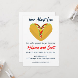 taco bout love invitations