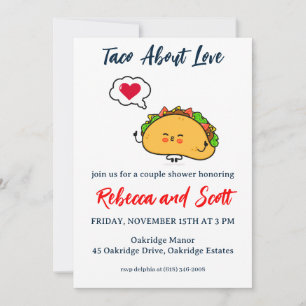 taco bout love invitations