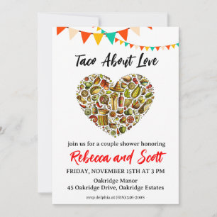 taco bout love invitations