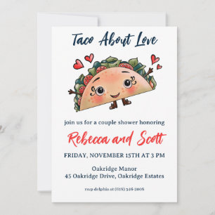 taco bout love invitations