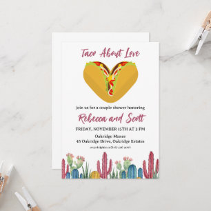 taco bout love invitations