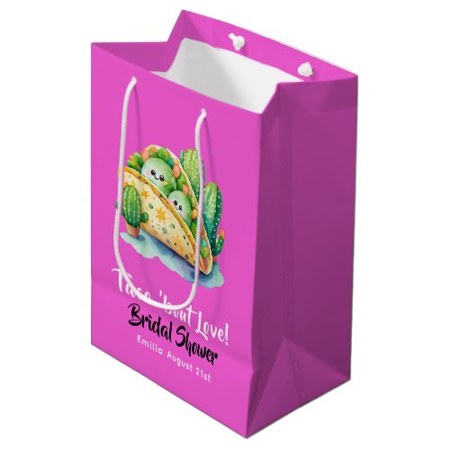 Taco Bout Love Last Party Bridal Shower Medium Gift Bag