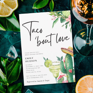 Taco Bout Love Mexican Bridal Shower Invitation