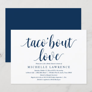 taco bout love, Modern Bridal Shower Invitation