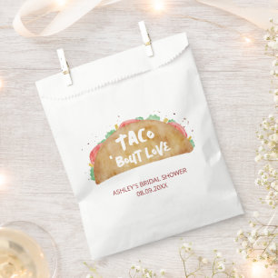 Taco 'Bout Love Wedding Bridal Shower Fiesta Favor Bag
