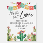 Taco Bout Love Welcome Sign Fiesta Cactus Shower (Front)