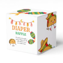 Taco bout Mexican Baby Shower Diaper Raffle Box