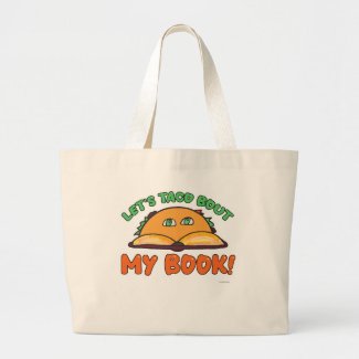 Taco Bout My Book Author Promotion Cartoon
