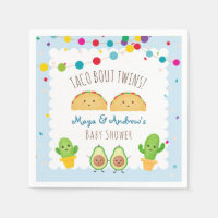 Taco bout Twins! Fiesta Twin Boy Baby Shower