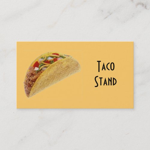 Taco Business Card Templates