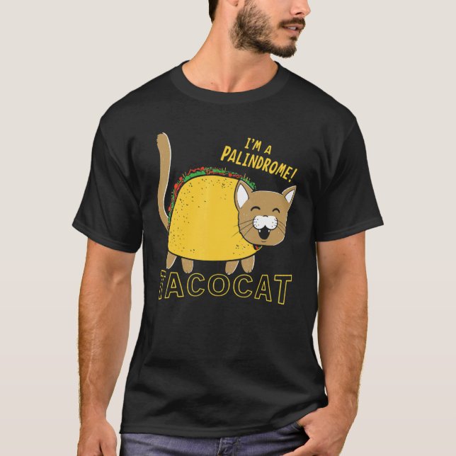 Taco Ca Kids Boys Girl Spelled Backward Tacocat T-Shirt (Front)