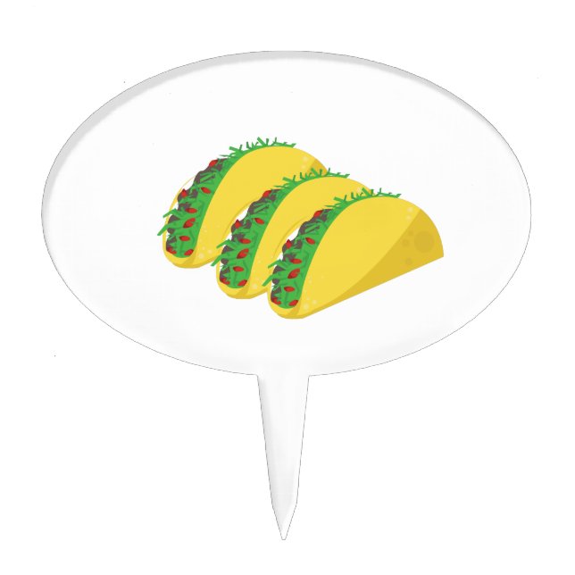 Taco Cake Topper (Front)