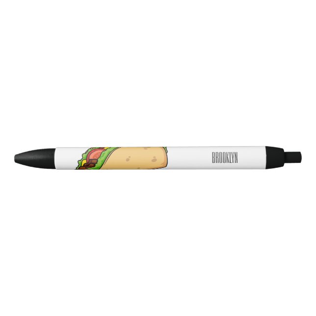 Taco cartoon illustration pen (Front)