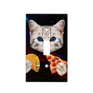 Taco, Cat and pizza Light Switch Cover