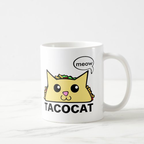 Taco Cat Coffee Mug