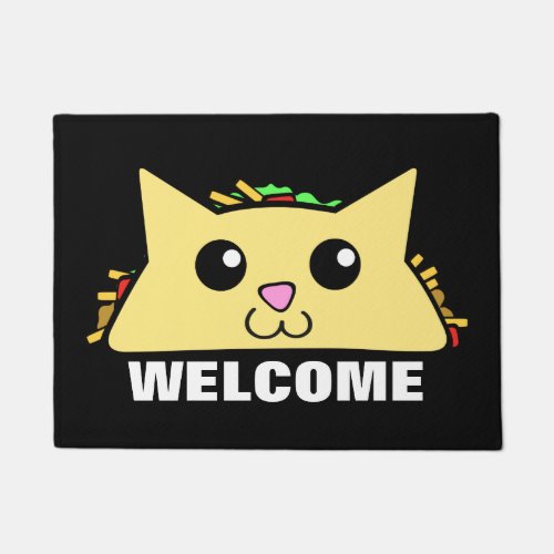 Taco Cat Doormat