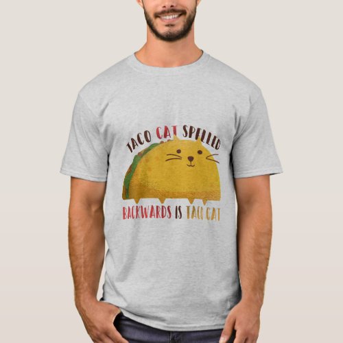 TACO CAT GRAPHIC unique gift idea for man T_Shirt