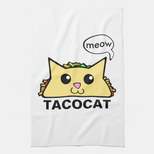 Taco Cat Kitchen Towel
