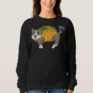 Taco Cat Mexican Food Men Woman Kids Youth 3 Sweatshirt