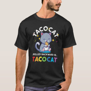 Taco Cat Spelled Backward Is Tacoca Youth Boys Gir T-Shirt