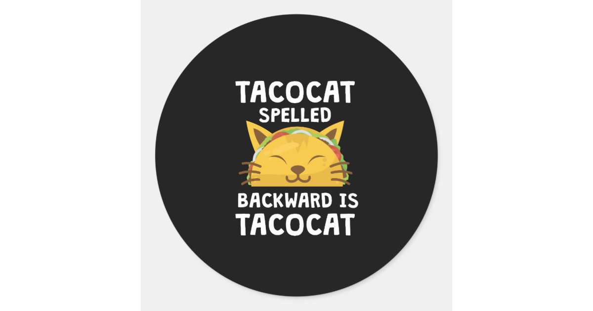 18x18 Multicolor Taco and Cat hilarious sarcastic graphic design Taco cat Spelled Backwards Hilarious Graphic Design Lover Throw Pillow 18x18 Multicolor Taco and Cat hilarious sarcastic graphic design Taco cat Spelled Backwards Hilarious Graphic Design Lover Throw Pillow